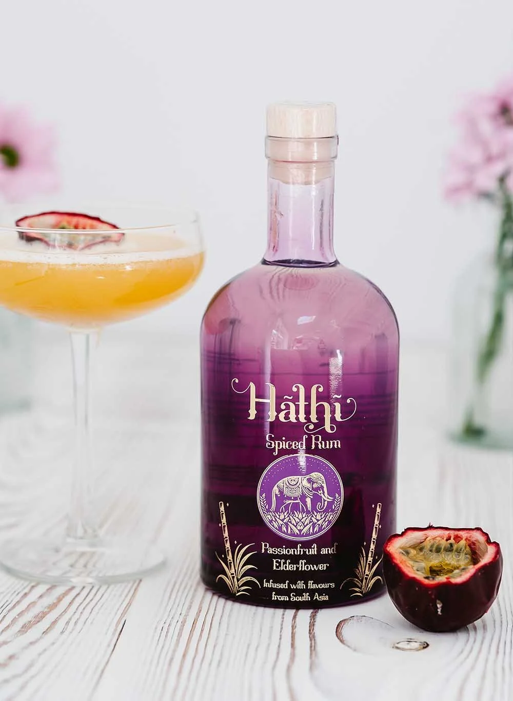 RUM出品 Hathi Passionfruit and Elderflower Spiced White Spirit Drink (70cl